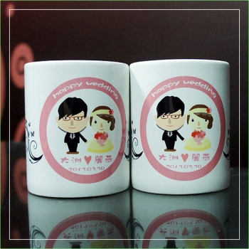 相片馬克杯 經典馬克對杯組TPM-006